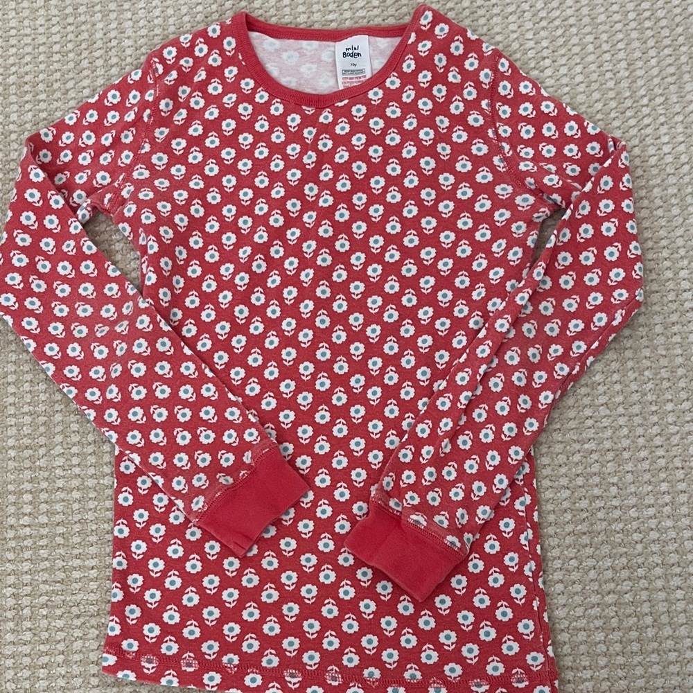 Mini Boden pajama top